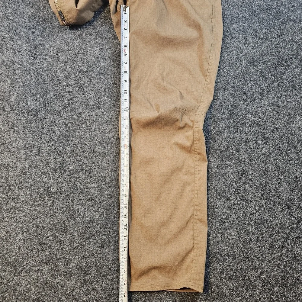 Under Armour Storm Pants Men's 38x30 Brown Ripstop Hiking Tactical Stretch